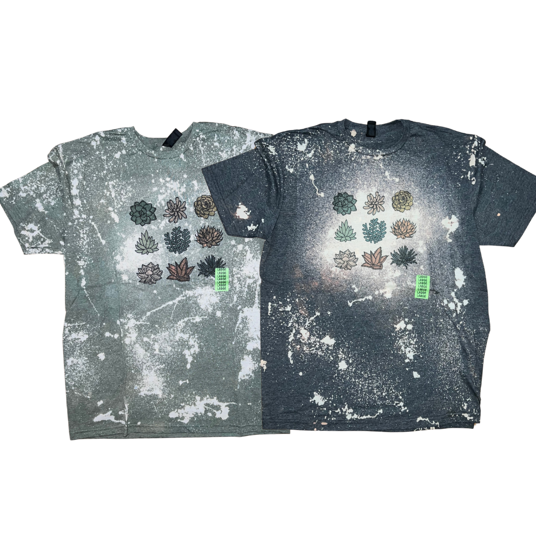 Succulent Bleached Tee