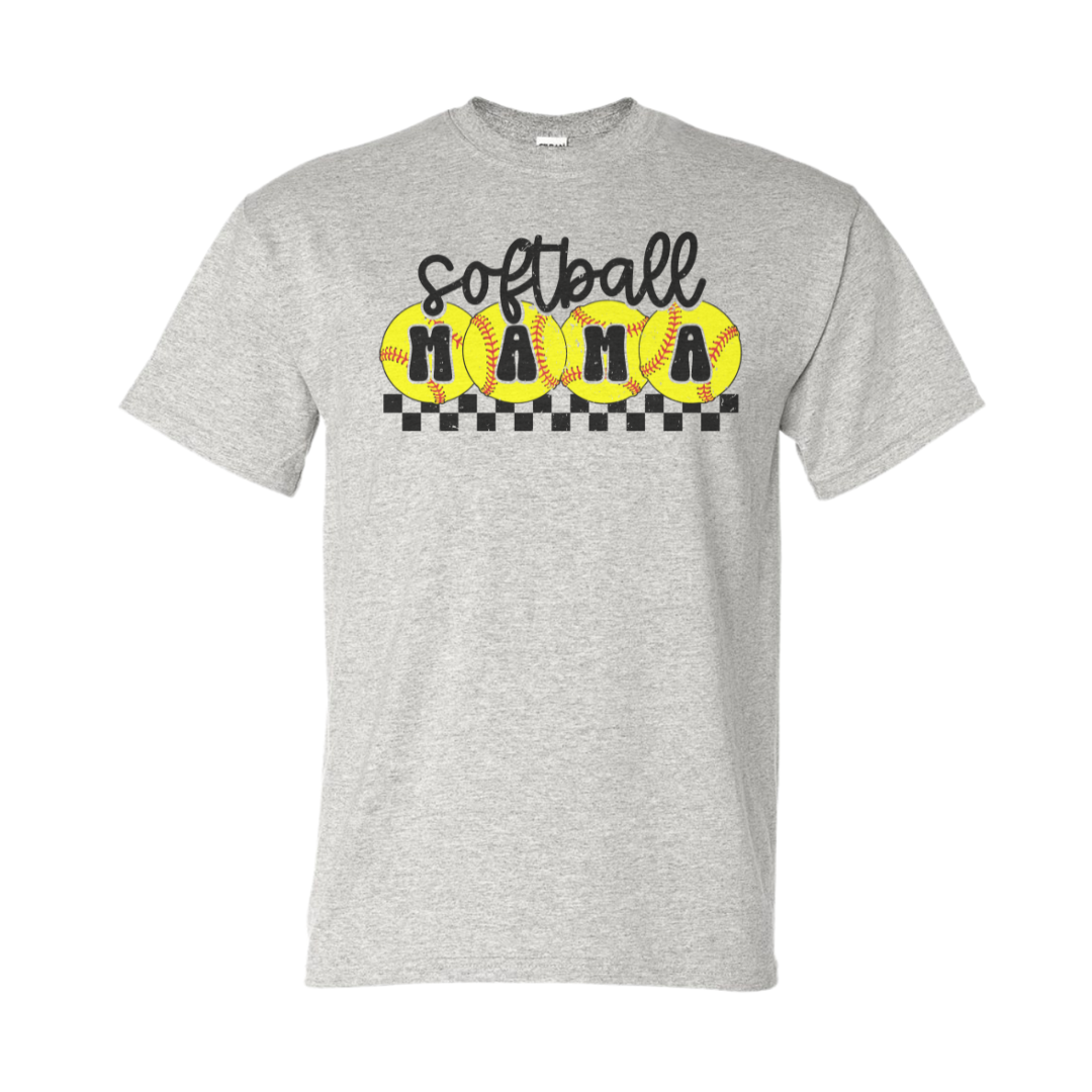 LAST CHANCE STYLES Unisex Fit Grey Shirt - Sports - Ballpark Mama