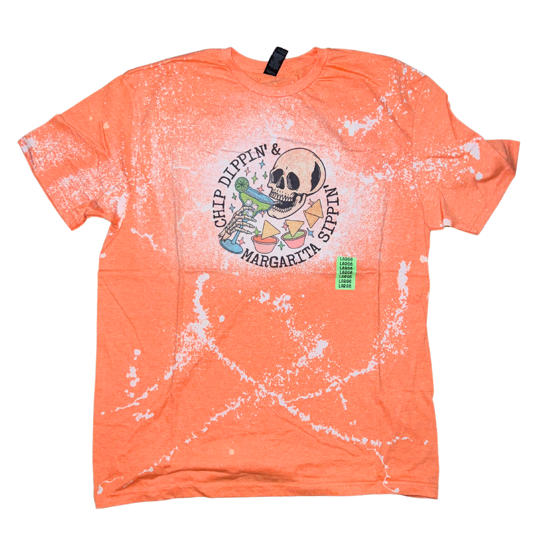 Chip Dippin Bleached Tee