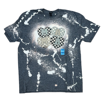 LAST CHANCE STYLES - Unisex Fit Bleached Tees - Mama - Sports - Spooky Styles