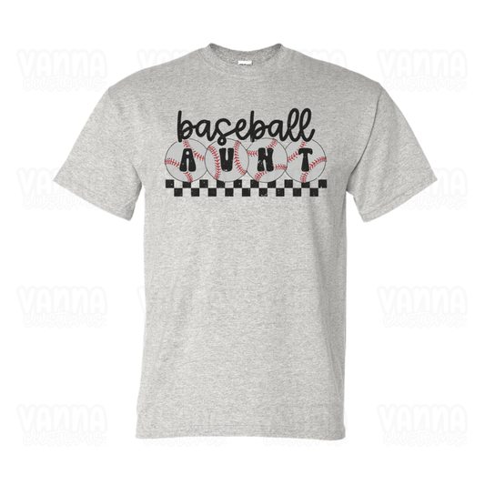 Baseball Aunt Shirt