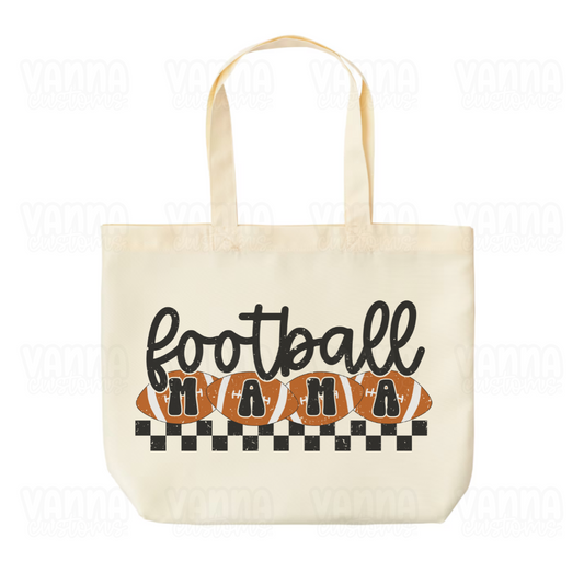 Football Mama Tote Bag