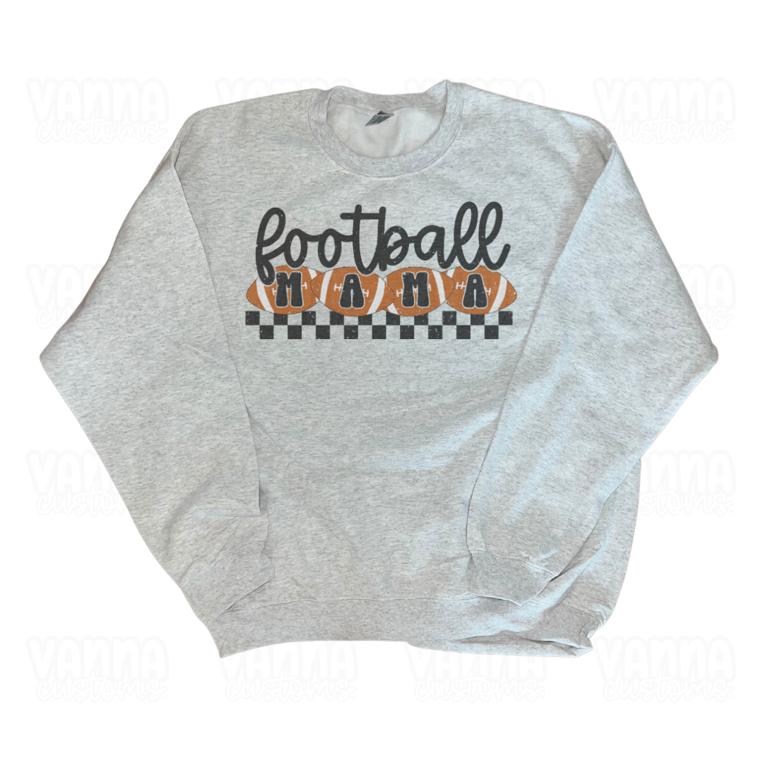 Football Mama Crewneck Sweater