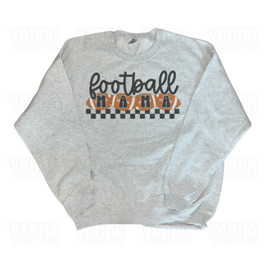 Football Mama Crewneck Sweater