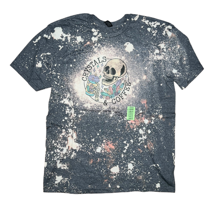 LAST CHANCE STYLES - Unisex Fit Bleached Tees - Mama - Sports - Spooky Styles