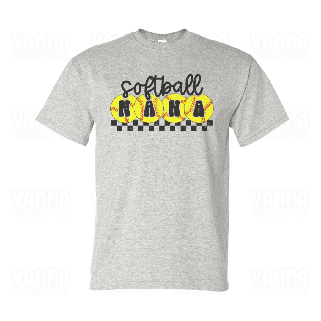 Softball Nana Shirt