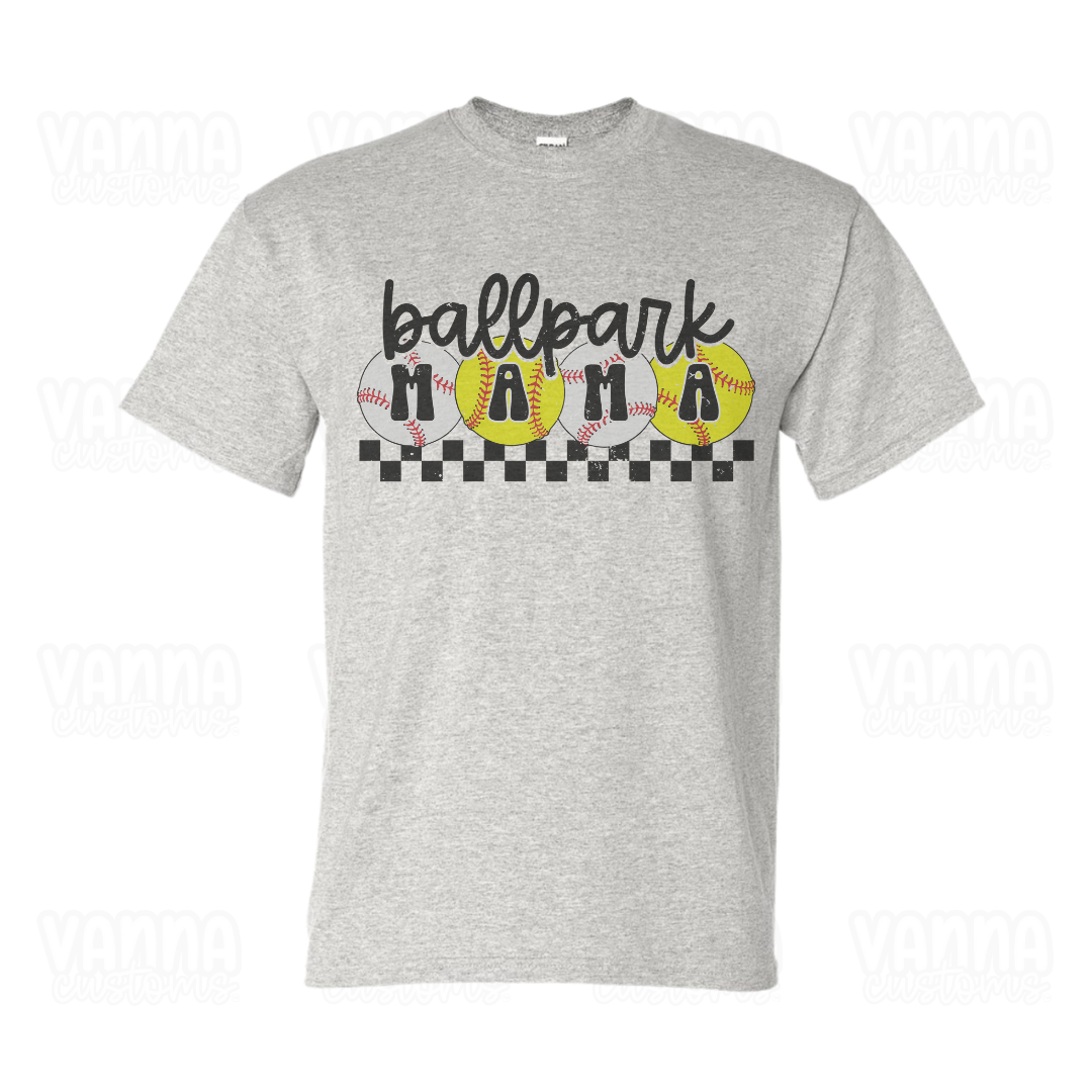 Ballpark Mama Unisex Fit Short Sleeve Shirt
