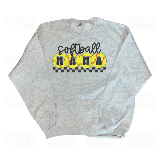 Softball Mama Crewneck Sweater
