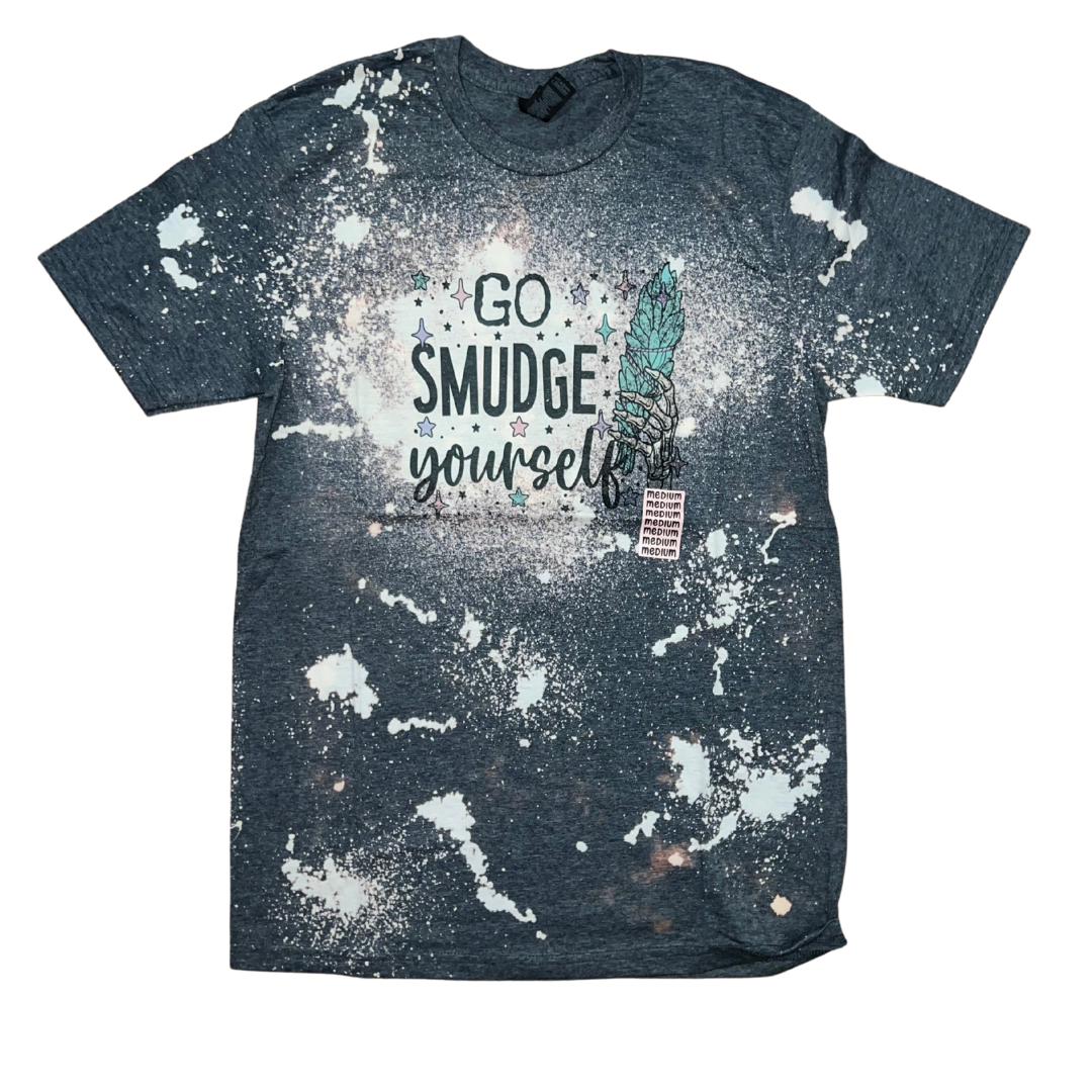 Go Smudge Yourself Bleached Tee