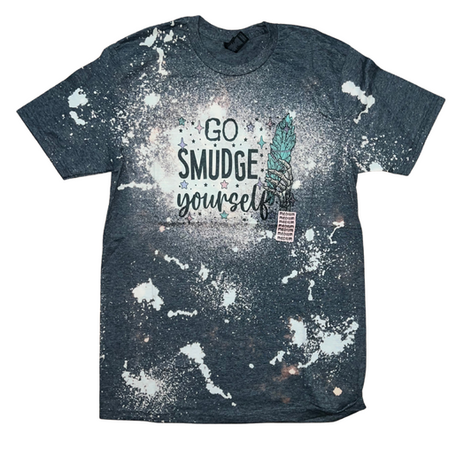 Go Smudge Yourself Bleached Tee
