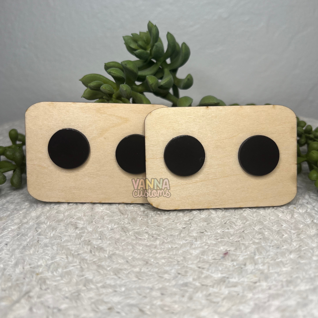 2 Pack Childrens Art Fridge Magnet - Look What My Kid Made Magnet - Childrens Art Keepsake