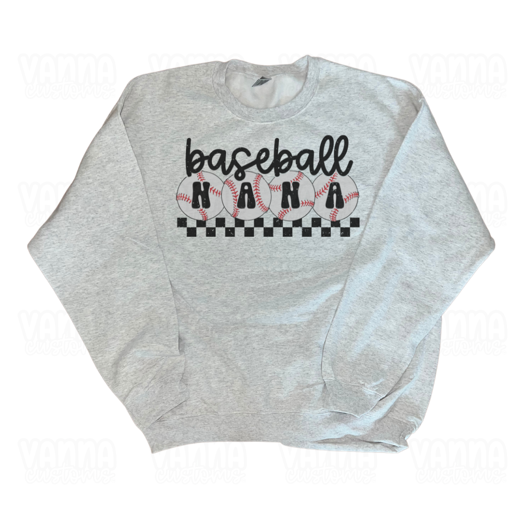 Baseball Nana Unisex Fit Sweater